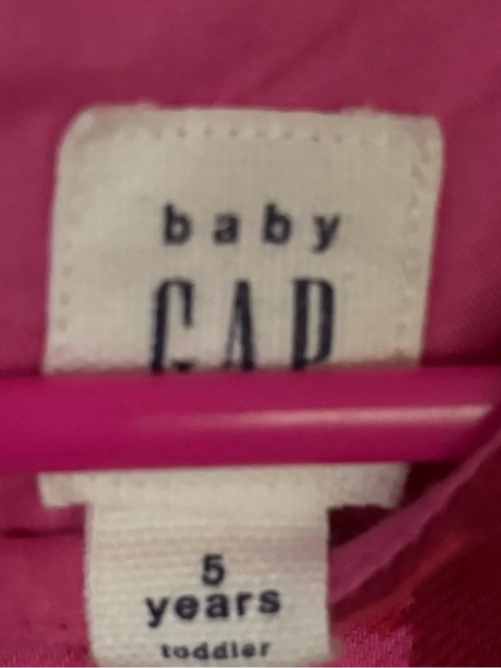 GAP Bright Pink Floral Ruffle-Hem Dress